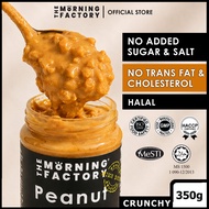 [No Added Sugar and Salt] Roasted Peanut Butter Crunchy Diet Best Healthy Peanut Spread Halal Lowest