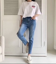 韓國7star 夏季牛仔褲