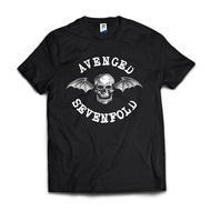 AVENGED SEVENFOLD LOGO BAT SKULL T-shirt A7X | Tag Merch cons | MUSIC T-SHIRT | kaos band | Bootlag 