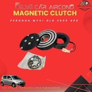 PERODUA MYVI OLD 2005 4PK MAGNETIC CLUTCH / PULLEY SET