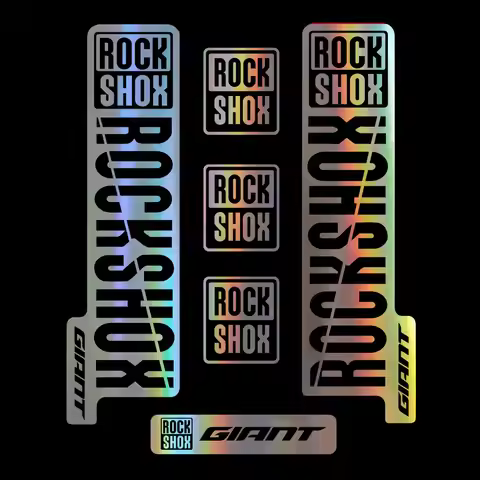 for ROCK SHOX giant FORK Stickers Decals Mountain Bike Down Hill MTB