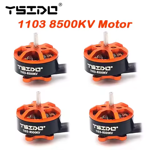 YSIDO 1103 8500KV 1.5mm Shaft 1-2s Lipo Brushless Motor for Gemfan HQprop 65mm Propeller Tinywhoop P