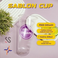 Screen Printing Cup 22 oz Starindo Thickness 9.5 grams 1 Carton/1000 pcs