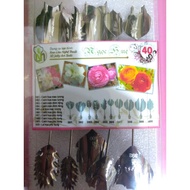 Ngoc Hue 3D jelly making tools (set number 40 - ranunculus flower, sumac flower)