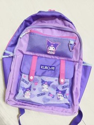Sanrio Kuromi 紫色背包書包