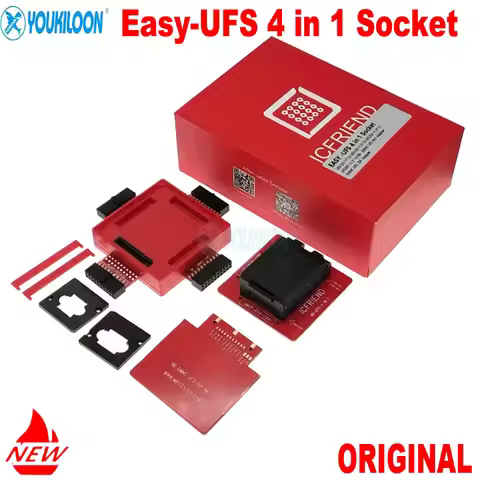 2025 The newest version IC friend ufs 4 in1 socket support ufs BGA 153,254,297,153(UFS4.0) work with