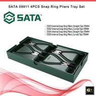 SATA 09911 4PCS Snap Ring Pliers Tray Set