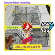 2-DOOR FOLDING CRAB TRAP / CRAB TRAP / KRPITING TRAP / FISH NET / CRAB NET