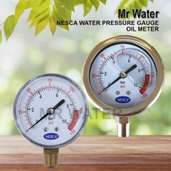 Water Filter Pressure Oil Meter Gauge - Nesca / IPRO