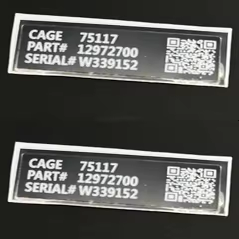 Sticker MK18 Model 2D Code Information Card M4 PVC Sticker Jinming Scar Under The Water Supply HK416