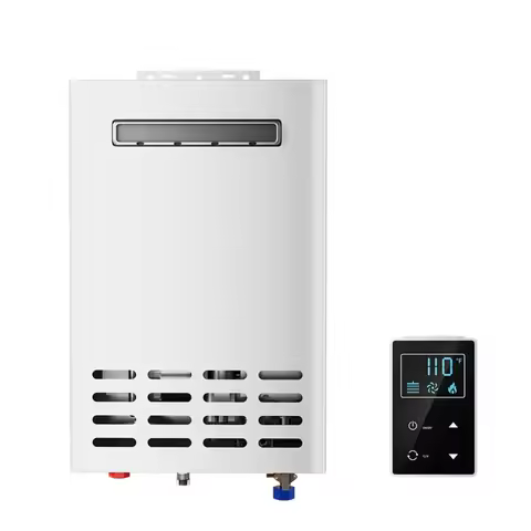 Outdoor household 16L 18L 20L tankless geyser LPG instant gas boiler with heat exchanger hot water s