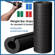 Sunnyfit Weight Bar Grips Barbell Dumbell Handles Hand Grips For Weight Lifting