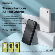 22.5W Super Charge Remax Powerbank 30000mAh RPP-239 PD Powerbank Fast Charging Pawer Bank 充电宝快充