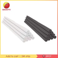 [Baosity1] Foam Cylinder White Lightweight DIY Craft Foam Tube Polystyrene Cylinder Art Supplies for