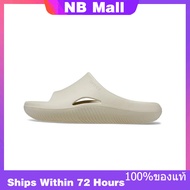 ของแท้พิเศษ Crocs Mellow White Shoes Non-Slip Thick Sole Beach Sandals 208392-2Y2 รองเท้าผ้าใบผู้ชาย