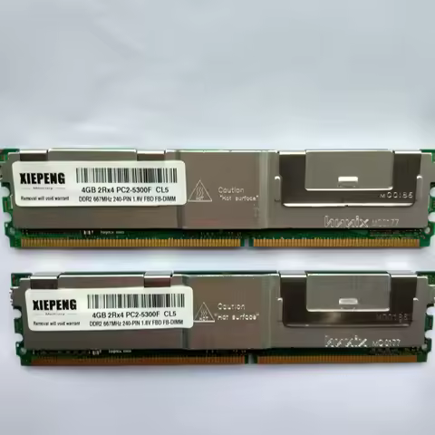 forDell PowerEdge M600 M1000e M600 2950 III 2900 III 1955 1950 III Server RAM 8GB DDR2 ECC Fully Buf