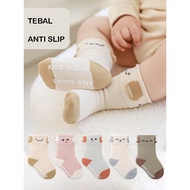(0 - 3 Years) MINICUTE THICK Baby Socks 31 Children ANTI-SLIP