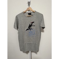 Agnes b.sport Dinosaur logo Print Short Sleeve Simple All-Match 100% Cotton Loose Breathable Men Wom