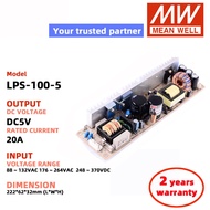 MEAN WELL LPS-100-24 LPS-100-12 LPS-100-5 LPS-100-48 LPS-100-15 Meanwell Switching Power Supply DC p