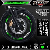 Cutting Sticker Velg CB 150R - Sticker Accessories Cutting Sticker List Velg Motor Honda CB 150R CB 