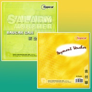 1 ply Payment Voucher | Salary Voucher | Baucar Gaji | Receipt