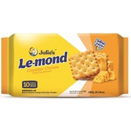 Julie's Le-mond Cheddar Cheese Cream Puff Sandwich 10 Convi-Packs // 180g