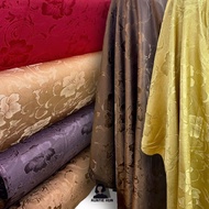 JAQUARD LANGSIR FABRIC Thick & Soft FIELD 58 inches