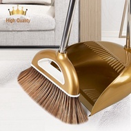 Broom Dustpan Set Single Soft Sweeping With Wiper Broom Household Artifact Lazy Group sweeper broom 