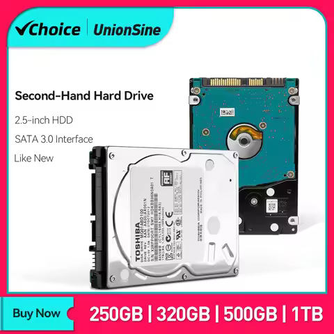 Used 2.5" SATA3 HDD laptop Notebook Internal 1TB 250GB 320GB 500GB HDD Hard Disk Hard Drive 5400-720