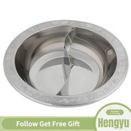 Hengyu Extra Thick Fondue Pot Divided Hot For Home