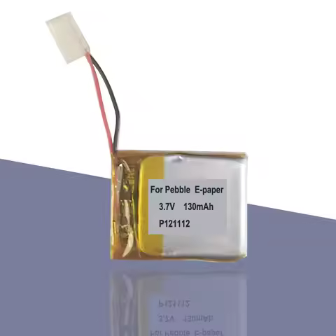 130mAh P121112 Rechargeable Battery For Pebble E-paper Smart Watch