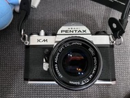 Asahi Pentax KM 菲林單反相機 連 SMC Pentax-M 50mm f/1.7 鏡頭