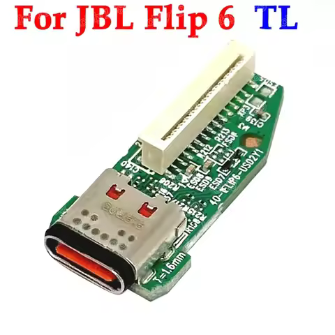 Original JBL Flip 6 USB Charging Port Board Replacement, Type C Dock Connector Socket for JBL Flip 6