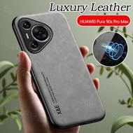 Casing For HUAWEI Pura 90s 90 Pro Max ProMax Pura90s 90sPro 90sProMax 90Pro 90ProMax 2026 Luxury Lea
