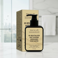 Deep Hydration Hair Mask with Keratin, Hyaluronic Acid, Coconut Oil, Repairs 8-Second Hot Dye Damage