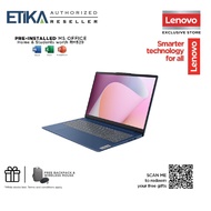 Lenovo IdeaPad Slim 3 15AMN8 82XQ00XQMJ Laptop | Ryzen 5 7520U 16GB D5, 512GB Office24  Abyss Blue