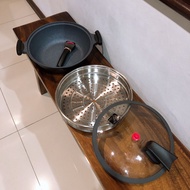 【表弟好煮意】biao di hao zhu yi wok 32cm Non-Stick Wok 不沾锅