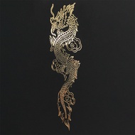 Mobile Phone Sticker Chinese Dragon Metal Sticker Qinglong Sticker Dragon Zodiac Dragon Phone Case D
