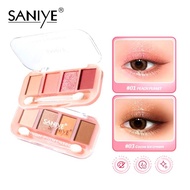 SANIYE High Pigmented Eyeshadow 4 Colors | Eye Shadow Palette 4 Colors