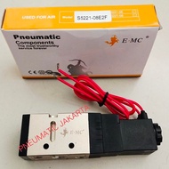 Solenoid Valve S5221-08F / Vf3130 E2 E4 Coil Cable Emc Pneumatic