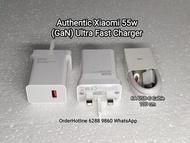 Xiaomi GaN Ultra Fast Charger with 6A USB-C cable. 全新小米極速USB充電器+配綫