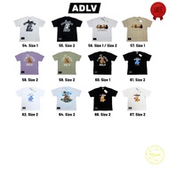 [READY STOCK] ADLV TEE New Design Acme De La Vie printed short sleeve Tshirt oversize korean 衣服 上衣