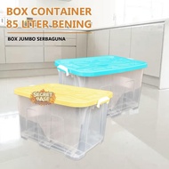 85 Liter Container Box + Wheels - Plastic Box Container / Container Box Check First
