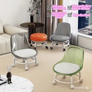 【SG local send】stool with wheels/kids chair/children chair/chair with wheels/Stool With Wheels Pulle