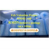 ￼BUBBLE WRAP SINGLE LAYER 1M x 100M / 泡泡纸 / BUBBLE WRAP DOUBLE LAYER 1M x 100M / BLACK BUBBLE WRAP