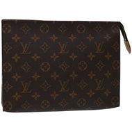 路易威登 Monogram Poche 廁所 26 袋 M47542 LV 正品 yk10647