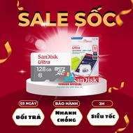 [2H EXPRESS] SanDisk Ultra class 10 memory card capacity 32GB/ 64GB/ 128G high speed 100mb/s, Micro 