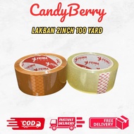 Clear Duct Tape 2 inch x 90 yards 45mm x 90 yards equivalent to daimaru CandyBerry