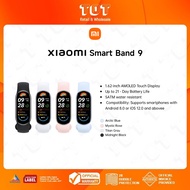 Xiaomi Smart Band 9 l 1.62'' AMOLED display I Improved heart rate and SpO₂ monitoring I Up to 21-day