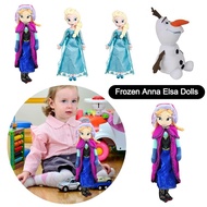 DEALSHOP Frozen Anna Elsa Dolls, Stuffed Animals Disney Movies Olaf Snowman Plush Toy, Cartoon Soft 